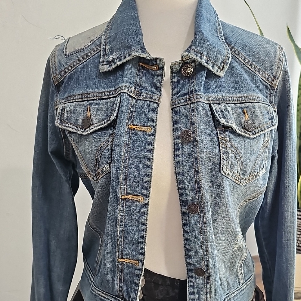 Roxy Classic Blue Jean Jacket - image 4